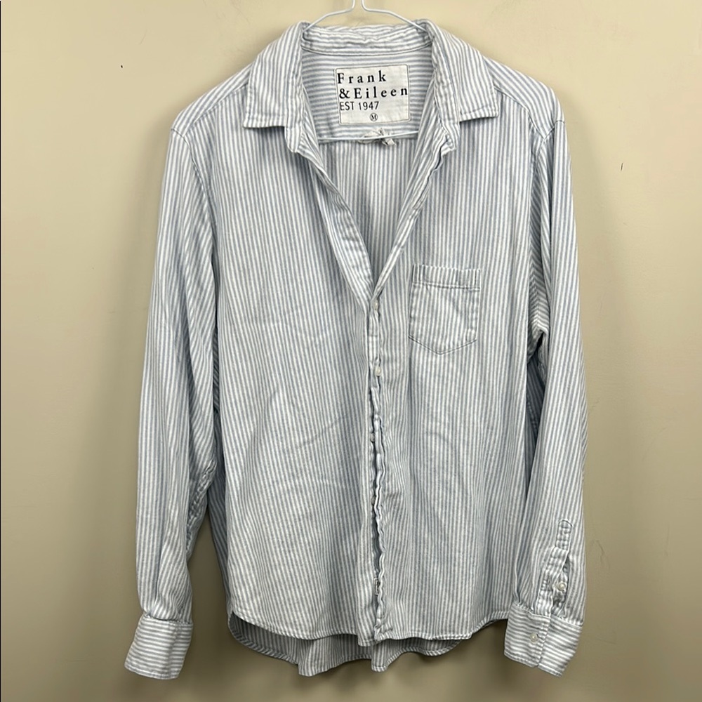 Frank & Eileen Striped Button-Up